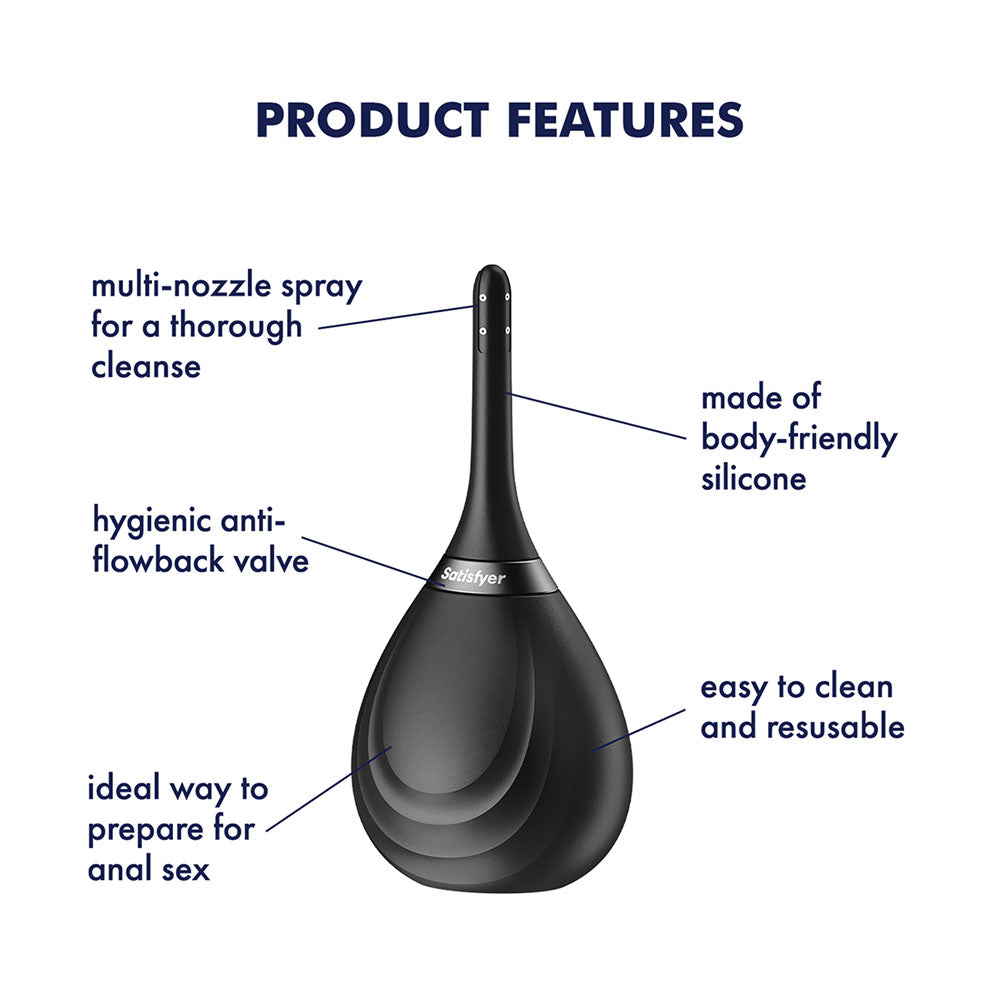 Satisfyer Clean & Play -  Unisex Douche