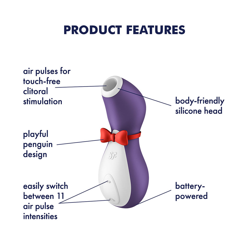 Satisfyer Penguin - Battery Series -  Air Pulse Clitoral Stimulator