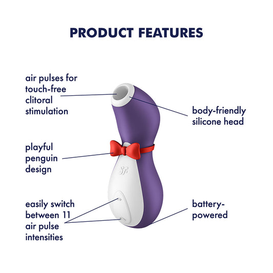 Satisfyer Penguin - Battery Series -  Air Pulse Clitoral Stimulator
