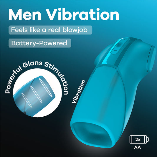 Satisfyer Men Vibration - Battery Series -  Vibrating Masturbator