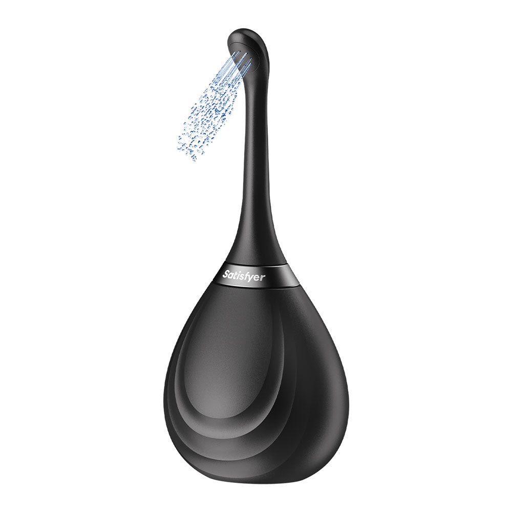 Satisfyer Clean & Play 2-in-1 -  Unisex Douche with 2 Nozzles