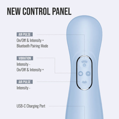 Satisfyer Pro 2 Generation 4 - Serene  -  Touch-Free USB-C Rechargeable Clitoral Stimulator with App Control