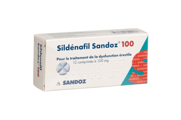 Sildenafil Sandoz 100mg - 12 Pack