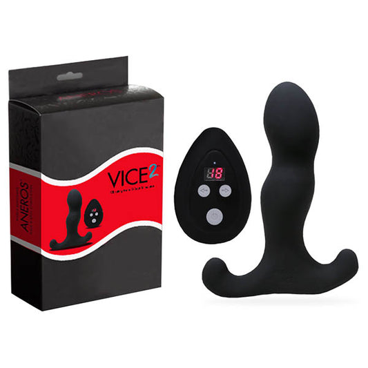 Aneros Vice 2 -  Vibrating Rechargeable Prostate Massager with Wireless Remote