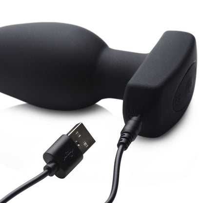 Ass Thumpers The Taper -  13 cm USB Rechargeable Vibrating Butt Plug with Wireless Remote