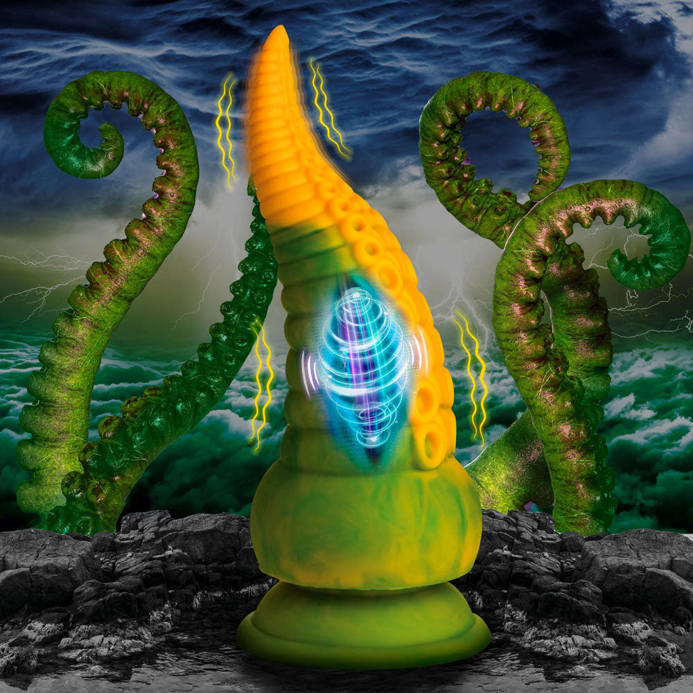 Creature Cocks Monstropus 2.0 Vibrating Tentacled Monster Silicone Dildo