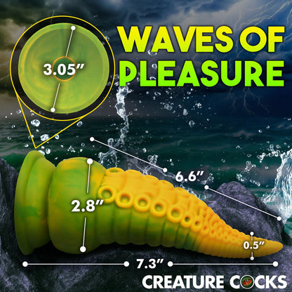 Creature Cocks Monstropus 2.0 Vibrating Tentacled Monster Silicone Dildo