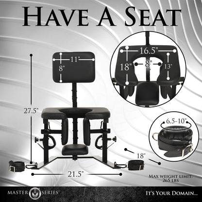 Master Series Pleasure Throne