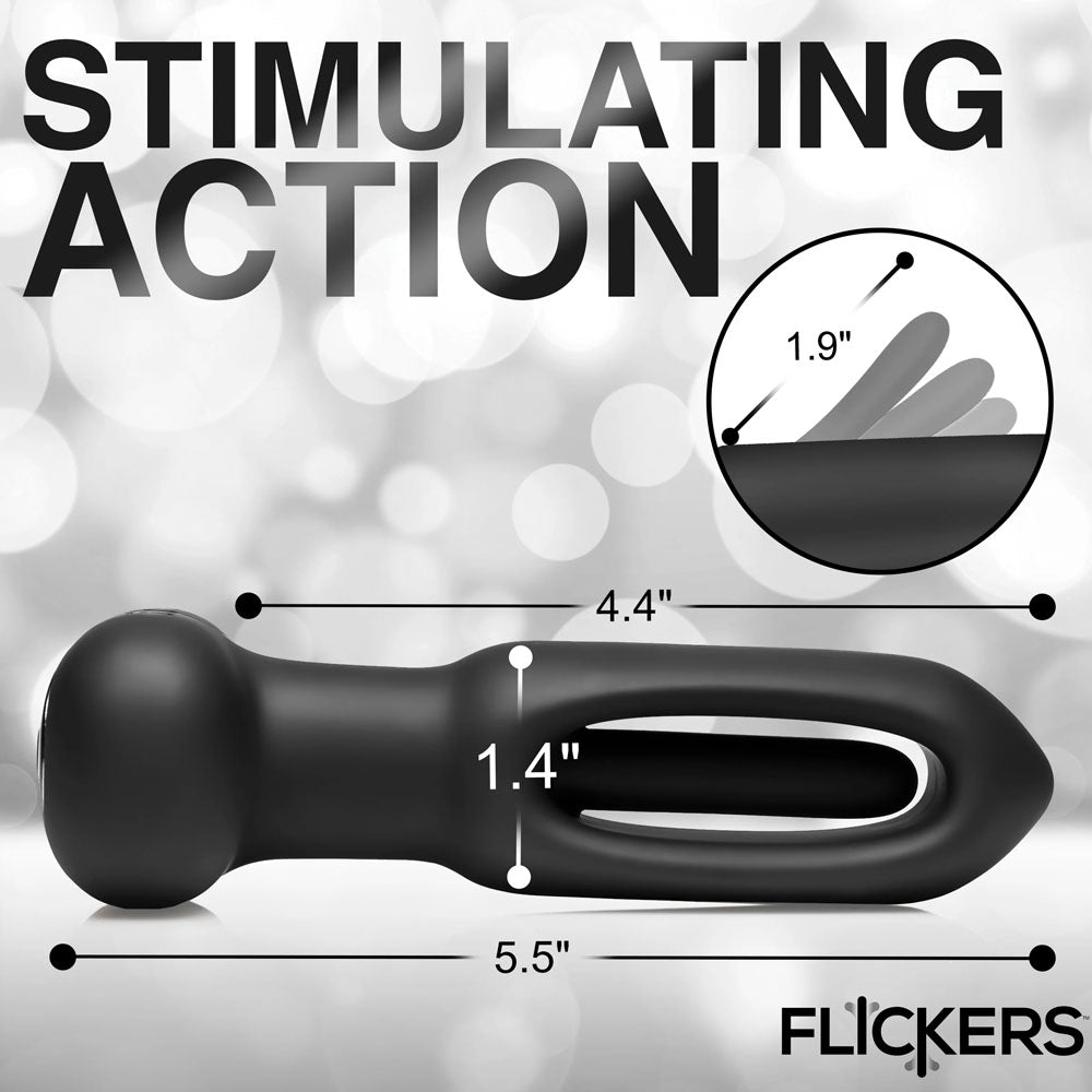 Inmi Flickers Bum Flick Flicking & Vibrating Butt Plug