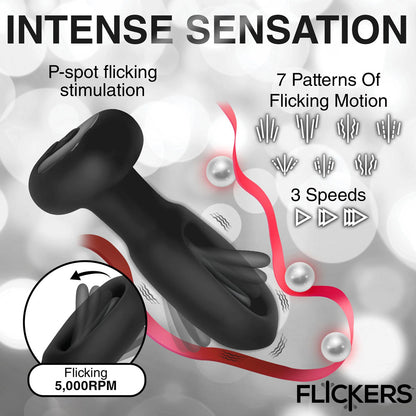 Inmi Flickers Bum Flick Flicking & Vibrating Butt Plug