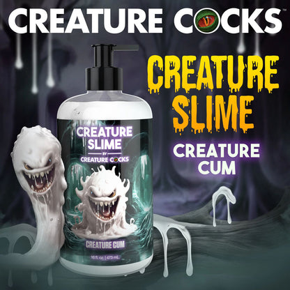 Creature Slime by Creature Cocks - Creature Cum - Cum Lubricant - 473 ml Pump Bottle