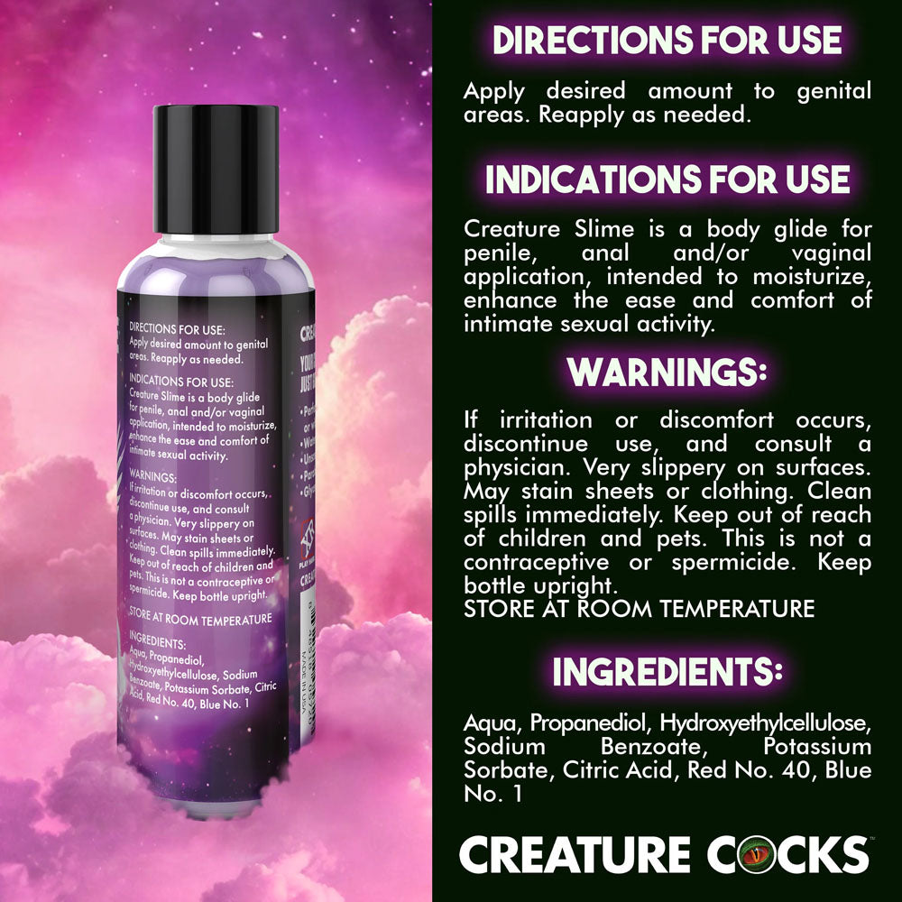 Creature Slime by Creature Cocks -  Slime -  Water Based Lubricant - 118 ml Bottle