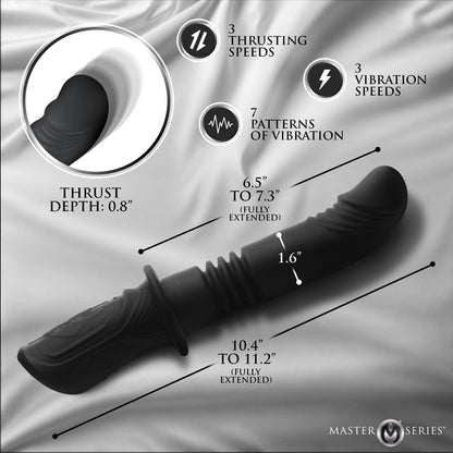 Master Series Power Thrust -  26.4 cm USB Rechargeable Thrusting Vibrator