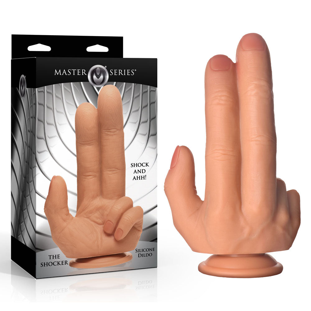 Master Series The Shocker -  20.8 cm Finger Dildo
