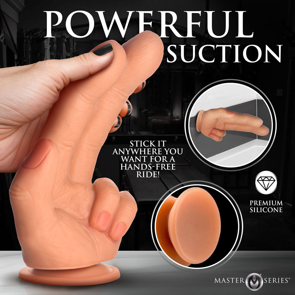 Master Series The Shocker -  20.8 cm Finger Dildo