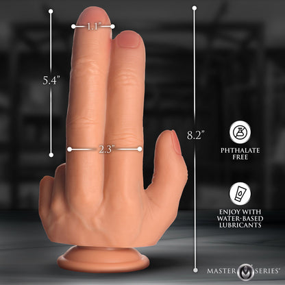 Master Series The Shocker -  20.8 cm Finger Dildo