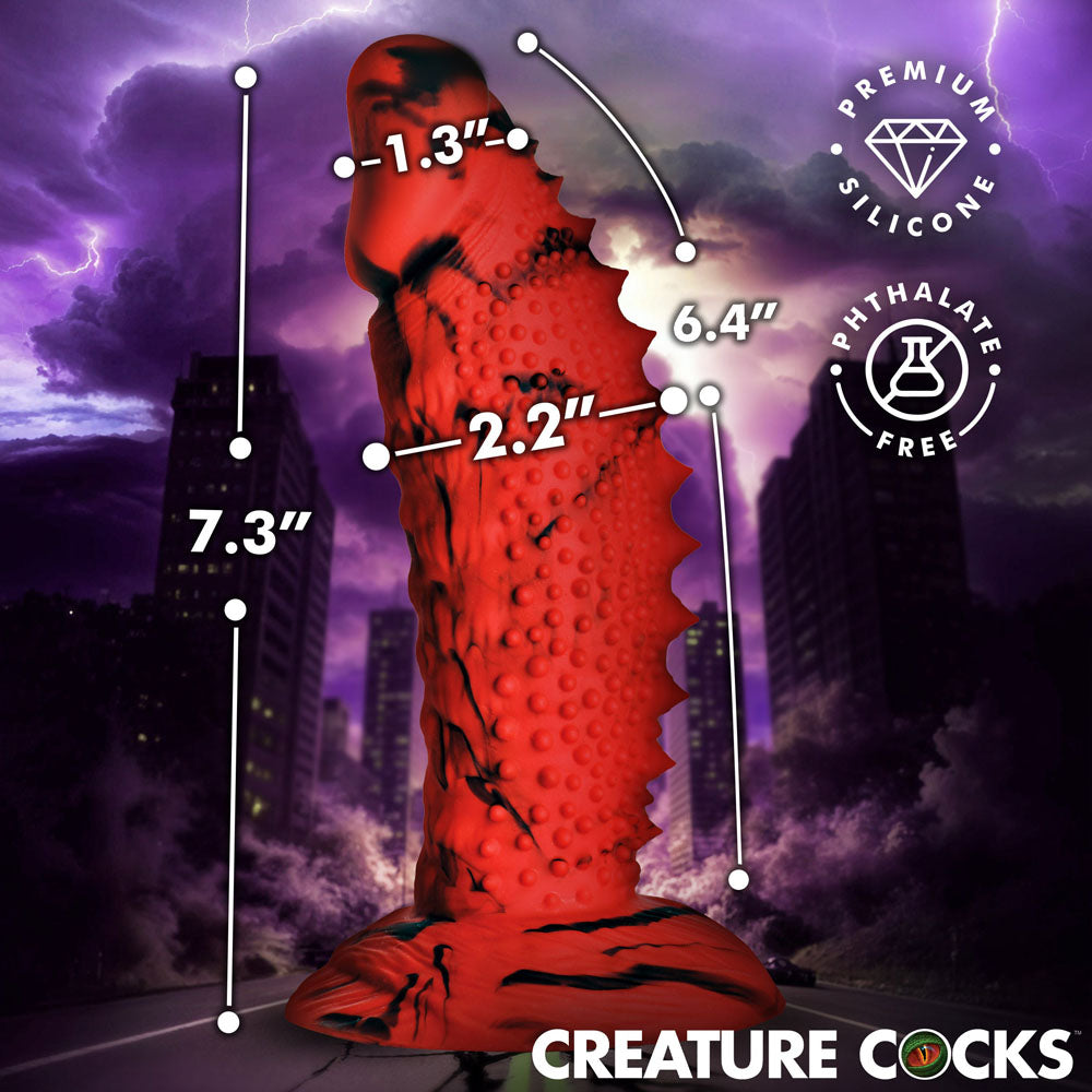 Creature Cocks Gojira - /Black 18.5 cm Fantasy Dildo
