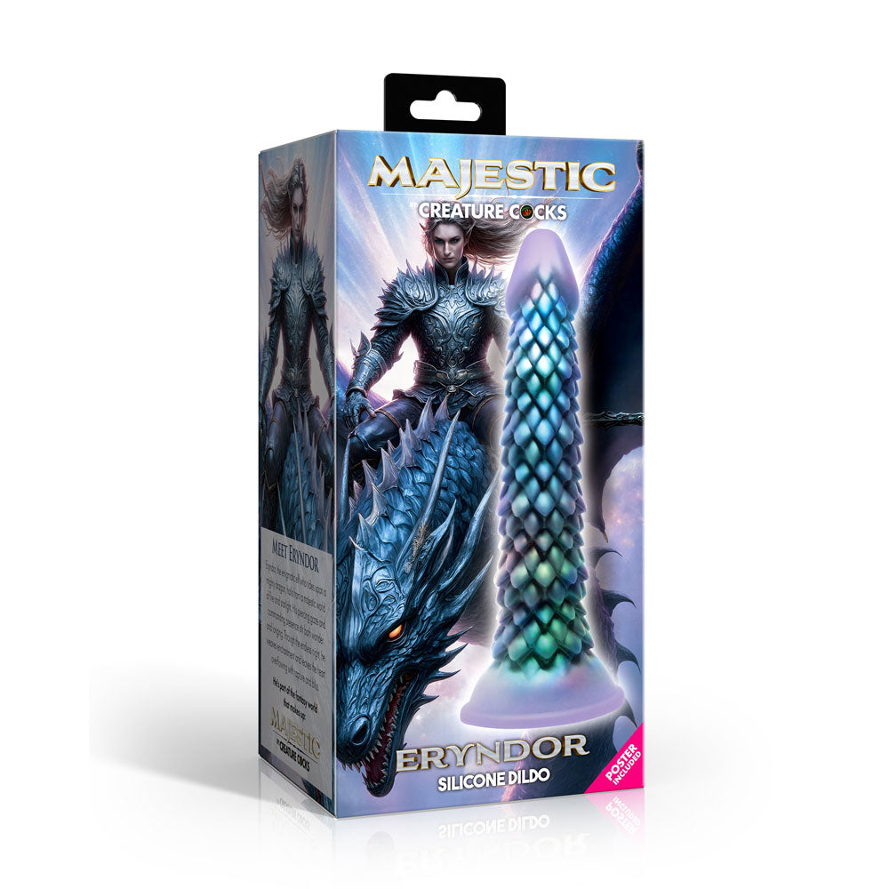 Majestic Eryndor - Opal 22.9 cm Fantasy Dragon Dildo
