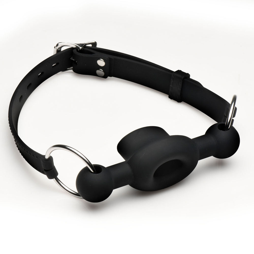 Master Series Forced -  Silicone Feeding Mouth Gag