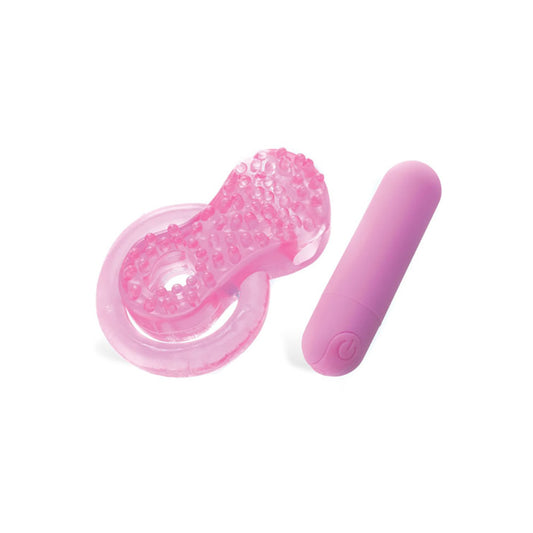 Adam & Eve RECHARGEABLE COUPLES ENHANCER - USB Rechargeable Cock & Balls Ring