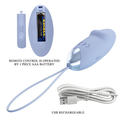 Party Up IVAN Remote Egg -  -  USB Rechargeable Vibrating Egg with Wireless Remote