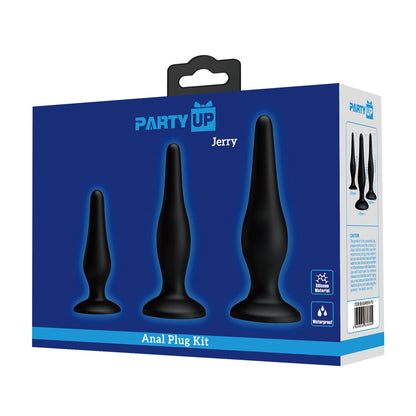 Party Up JERRY Butt Plug Set -  Butt Plugs - Set of 3 Sizes