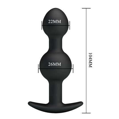 Party Up JAMES Anal Bead Plug -  10.4 cm Beaded Butt Plug