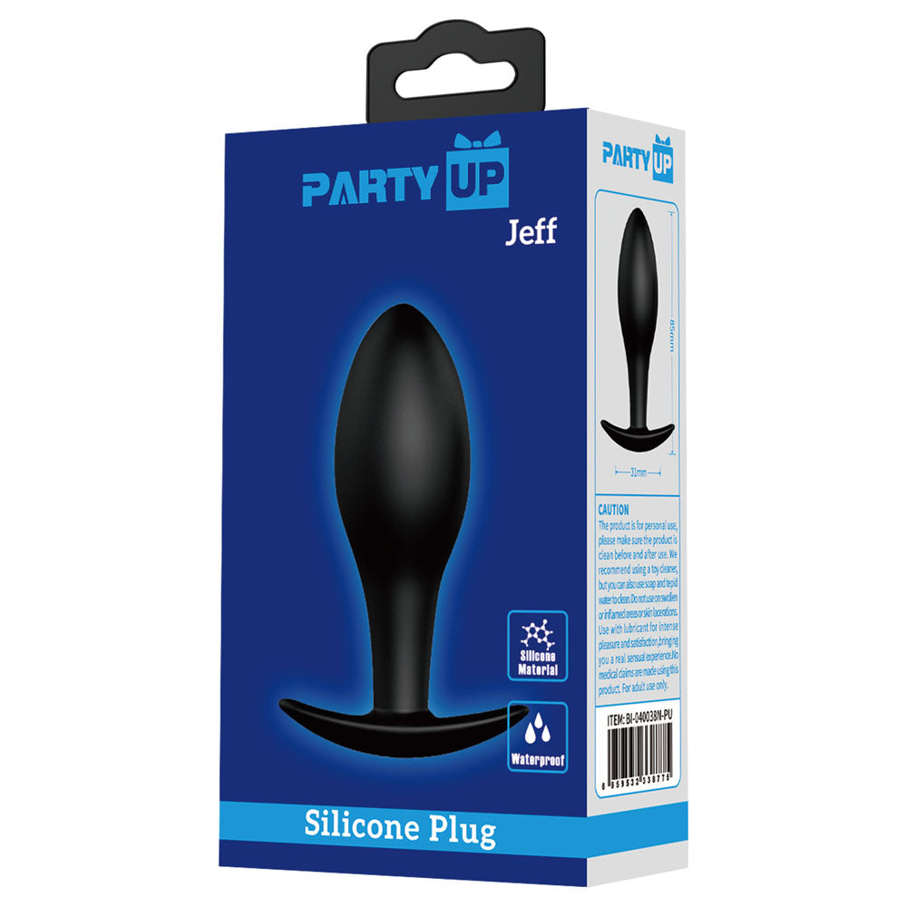 Party Up JEFF Silicone Plug -  8.5 cm Butt Plug