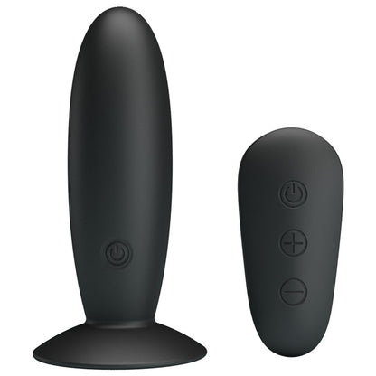 MR PLAY Remote Control Vibrating Anal Plug -  USB Rechargeable Vibrating Butt Plug with Wireless Remote