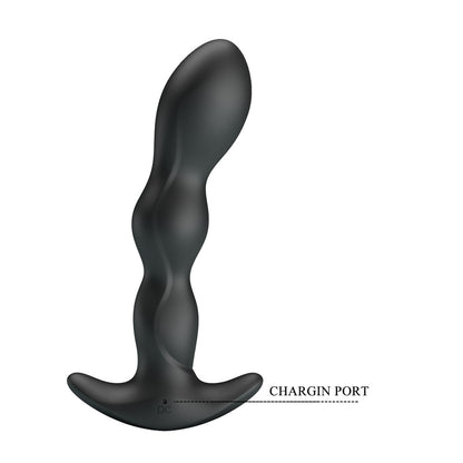 Party Up JIM Vibrating Plug -  14.5 cm USB Rechargeable Vibrating Butt Plug