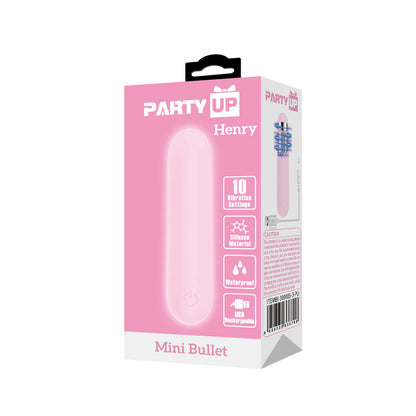 Party Up HENRY Mini Bullet -  -  8 cm USB Rechargeable Bullet