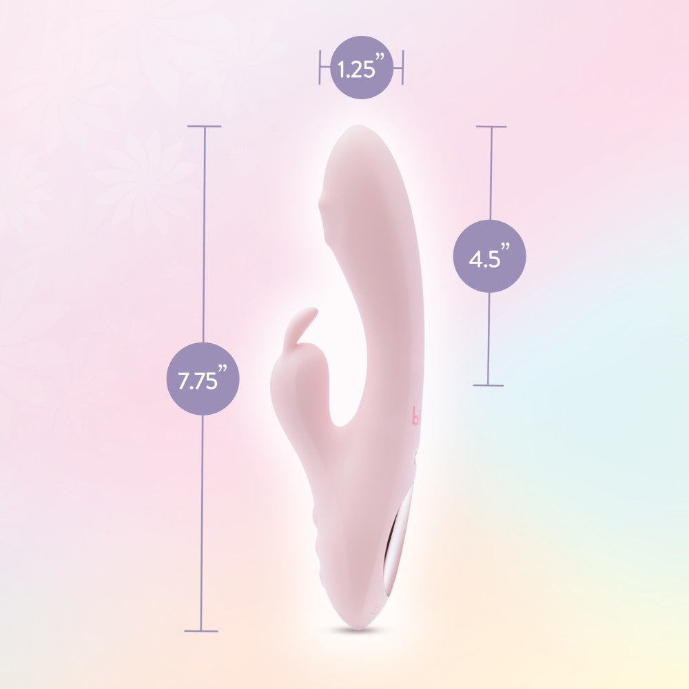 Play With Me - Fairy Flutter -  19.7 cm USB Rechargeable Rabbit Vibrator