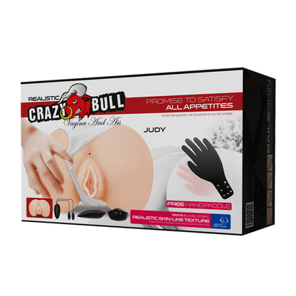 CRAZY BULL JUDY Vibrating Doggy Torso -  Vibrating Doggy-Style Masturbator