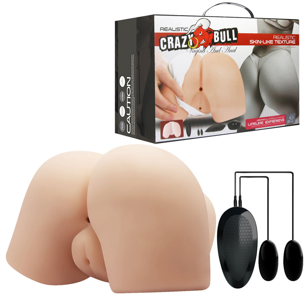 CRAZY BULL Vibrating Doggy Torso -  Vibrating Doggy Style Torso Masturbator