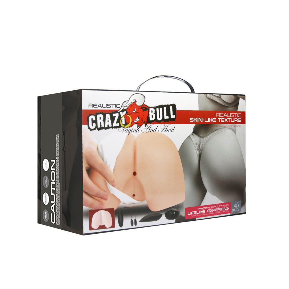 CRAZY BULL Vibrating Doggy Torso -  Vibrating Doggy Style Torso Masturbator