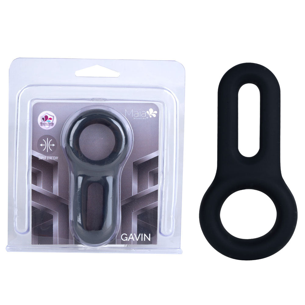 Maia GAVIN -  Cock & Balls Ring