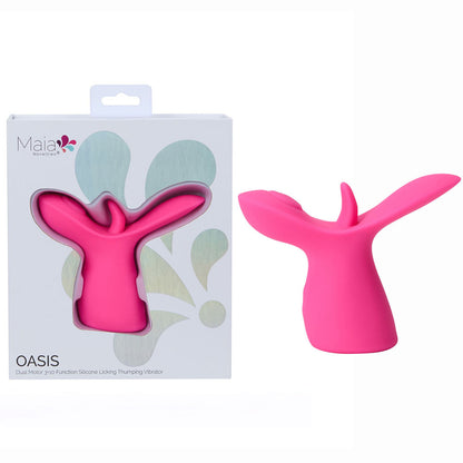 Maia OASIS -  -  USB Rechargeable Dual Motor Licking & Thumping Stimulator