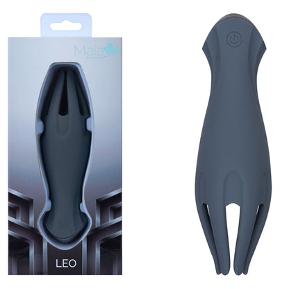 Maia LEO - Grey - Grey USB Rechargeable Penis Head Tickler
