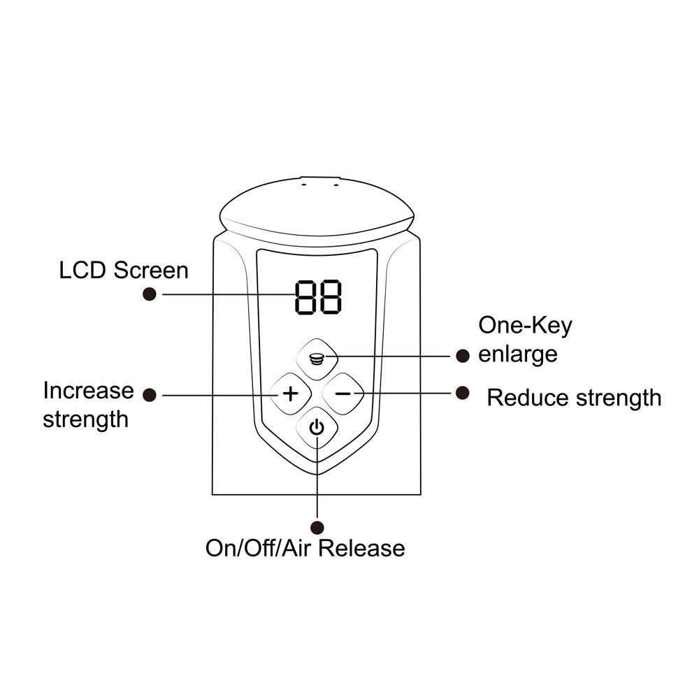 Maia ARCHER -  USB Rechargeable Automatic Penis Pump