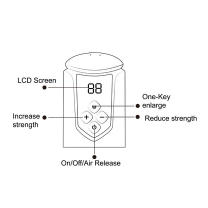 Maia ARCHER -  USB Rechargeable Automatic Penis Pump