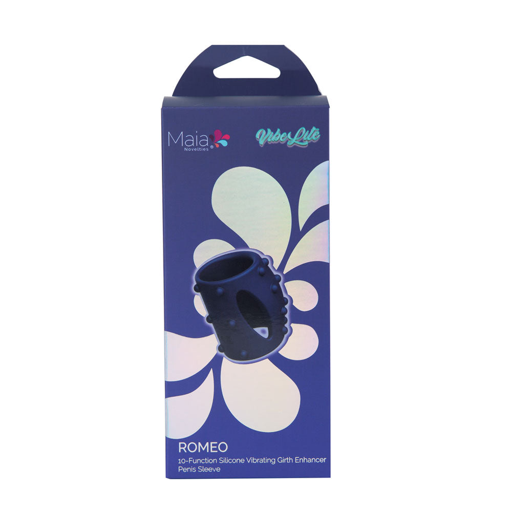 Maia ROMEO -  -  USB Rechargeable Vibrating Girth Enhancer Sleeve