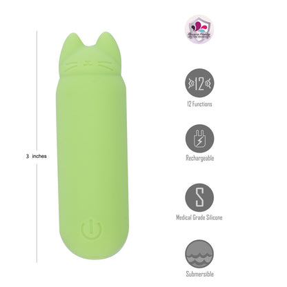 Maia ALLIE -  7.6 cm USB Rechargeable Vibrating Bullet