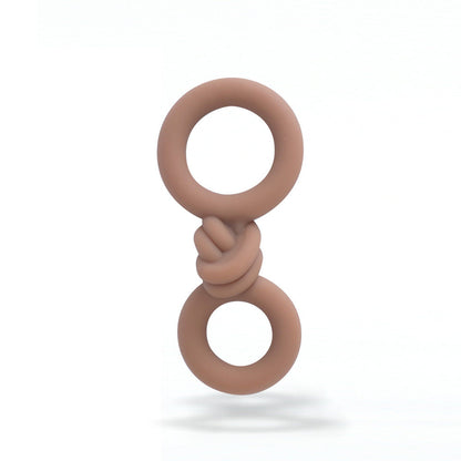 Maia COOPER - Caramel - Caramel Cock & Balls Rings