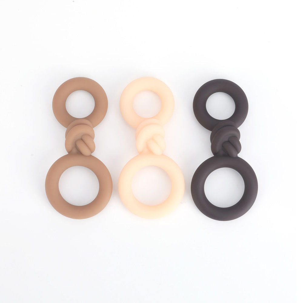 Maia COOPER - Chocolate - Chocolate  Cock & Balls Rings