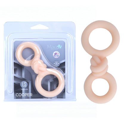 Maia COOPER - Vanilla -  Cock & Balls Rings