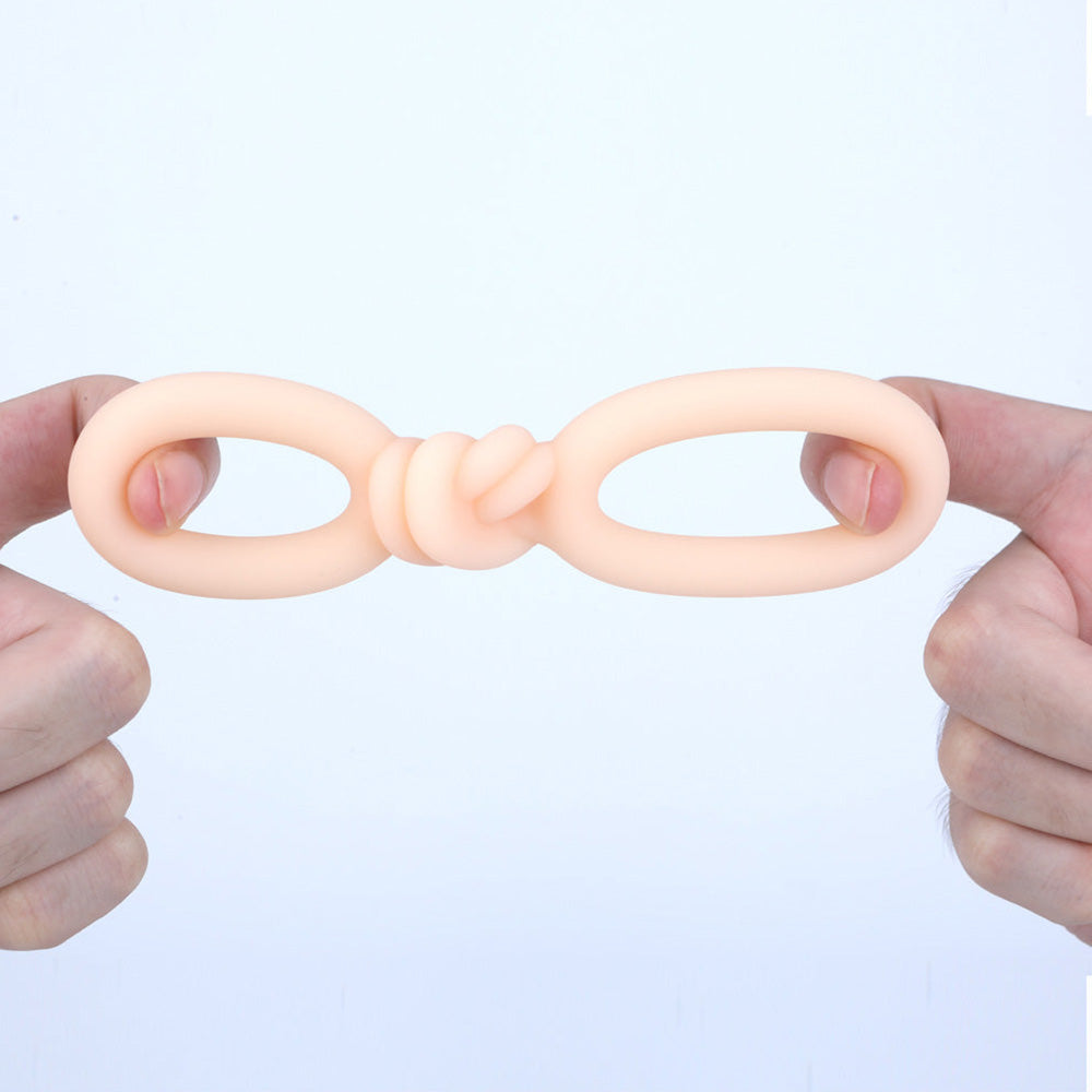 Maia COOPER - Vanilla -  Cock & Balls Rings