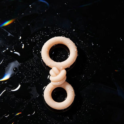 Maia COOPER - Vanilla -  Cock & Balls Rings