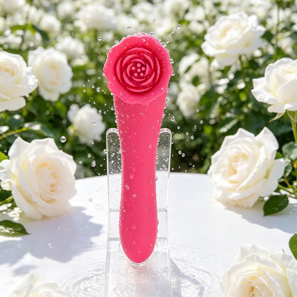 Maia ROZA -  18.4 cm USB Rechargeable Dual Ended Vibrator