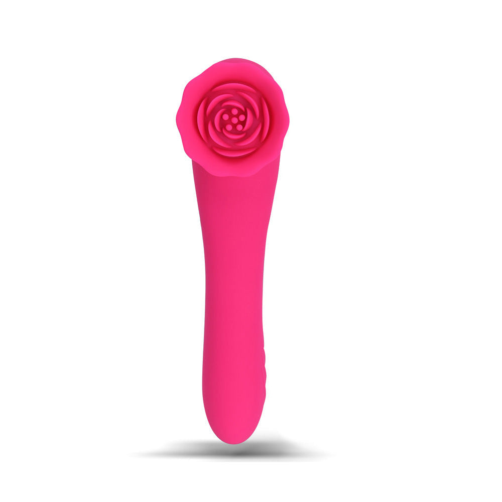 Maia ROZA -  18.4 cm USB Rechargeable Dual Ended Vibrator
