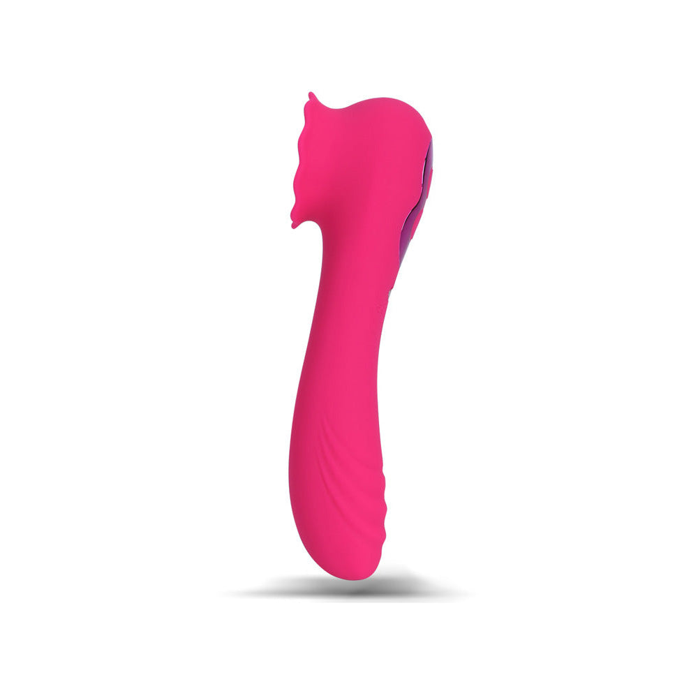 Maia ROZA -  18.4 cm USB Rechargeable Dual Ended Vibrator